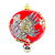 5" Ruby Tapestry Ornament by HeARTfully Yours - Option 2