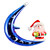 5.5" Moon Leaper Returns Ornament by HeARTfully Yours