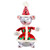 7.5" Jingle Jammies Ornament by HeARTfully Yours