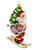 Alpine Nick Ornament by HeARTfully Yours
