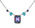 Multicolor Duchess Medium Large Stone Necklace - Firefly Jewelry