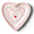 Heart Doily Plate by Happy Everything!