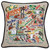 Mississippi Hand-Embroidered Pillow by Catstudio