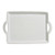 Berry & Thread French Panel Whitewash Handled Tray or Platter by Juliska