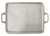 Large Rectangle Tray with Handles by Match Pewter