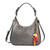 Pewter Parrot (Red) Sweet Hobo Tote by Chala