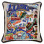 Alaska XL Hand-Embroidered Pillow by Catstudio