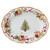 Old Country Roses Christmas Tree Medium Oval Platter by Royal Albert