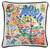 Marin County Hand-Embroidered Pillow by Catstudio