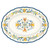 Floral Harvest Oval Platter by Le Cadeaux