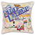 Fire Island XL Hand-Embroidered Pillow by Catstudio