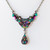 Multi-Color Elaborate Organic Necklace 8701 - Firefly Jewelry