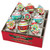 Festive Fete 2.5" Decorated Rounds & Reflector Tulips  (Set of 9) by Christopher Radko