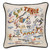 Ski Tahoe XL Hand-Embroidered Pillow by Catstudio