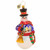 Cozy Christmas Snowman Ornament by Christopher Radko