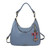 Blue Mini Pink Dragonfly Sweet Hobo Tote by Chala