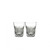 Diamond Line Shot Glass Pair by Waterford
