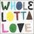 36" x 36" Colorful Whole Lotta Love Art Print Gallery Wrap by Sugarboo Designs