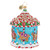 Gingerbread Menagerie Carousel Ornament by Christopher Radko