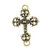 Brass Cross #2 Pendant - Lenny & Eva