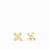 Julie Vos Paris x Earrings - Gold Cz