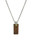 Leather Tag Necklace - 26" by Waxing Poetic