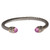 Pink Small Nouveau Wire Cuff by John Medeiros