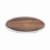Shimmer Long Oval Cheese Board with Dark Wood Insert by Mariposa