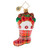 Classic Country Stocking Little Gems Ornament by Christopher Radko