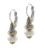 Seashell Pearl French Wire Earrings by John Medeiros