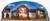15" X 40" LED Village Display for 5" Scale Figurines - Fontanini