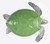 Green Sea Turtle Dip Dish by Mariposa