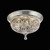 Beaumont Silver 12" Ceiling Fixture by Waterford