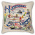 Nantucket XL Hand-Embroidered Pillow by Catstudio