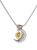 Heart in Moon Necklace - I love you to the moon and back Necklace by John Medeiros