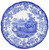 Blue Room Set of 6 Zoological Plates by Spode