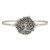 Petite Wishing Tree Silver Tone Bangle Bracelet by Luca and Danni