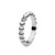 Size 7 Silver Veroli Basic Interchangeable Ring by Qudo Jewelry