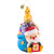Cute As A Button Claus Ornament by Christopher Radko