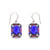 Royal Blue Petite Crystal Earrings 6840 - Firefly Jewelry