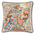 Grand Canyon XL Hand-Embroidered Pillow by Catstudio