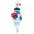 Subzero Snowman Ornament by Christopher Radko