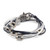 Aura Gloss Navy Medium Bracelet by Lizzy James