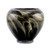 6" Ebony Esque Polished Vase Candle