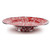 Red Swirl Cake Plate by Golden Rabbit