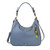 Blue Metal Owl Sweet Hobo Tote by Chala