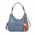 Blue Parrot (Red) Sweet Hobo Tote by Chala