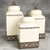 Original Acanthus Leaf Cream Canister Set w/Metal Base - GG Collection