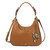 Brown Two Turtles Sweet Hobo Tote by Chala