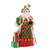 Holiday Harlequin Santa Ornament by Christopher Radko